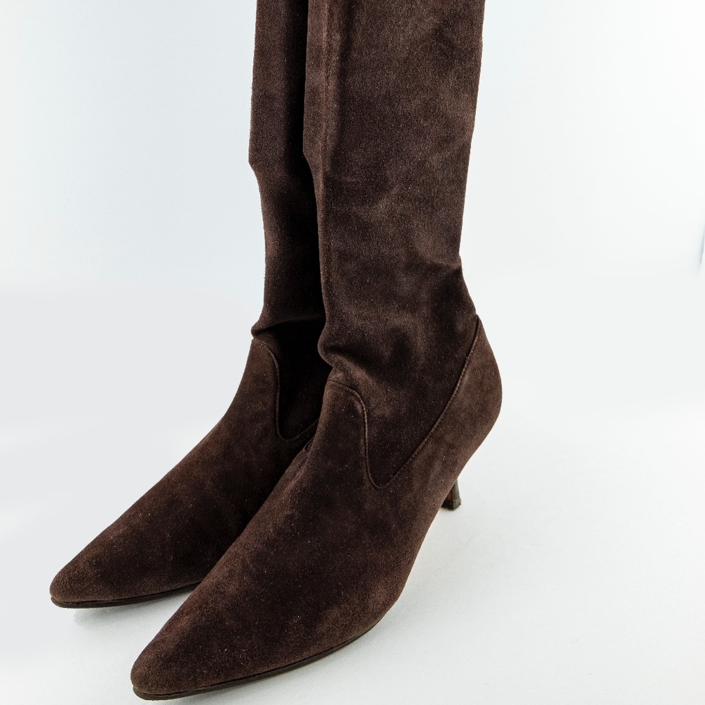 Manolo Blahnik Over The Knee Boots